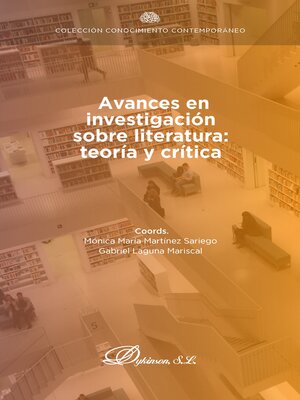 cover image of Avance en investigación sobre literatura